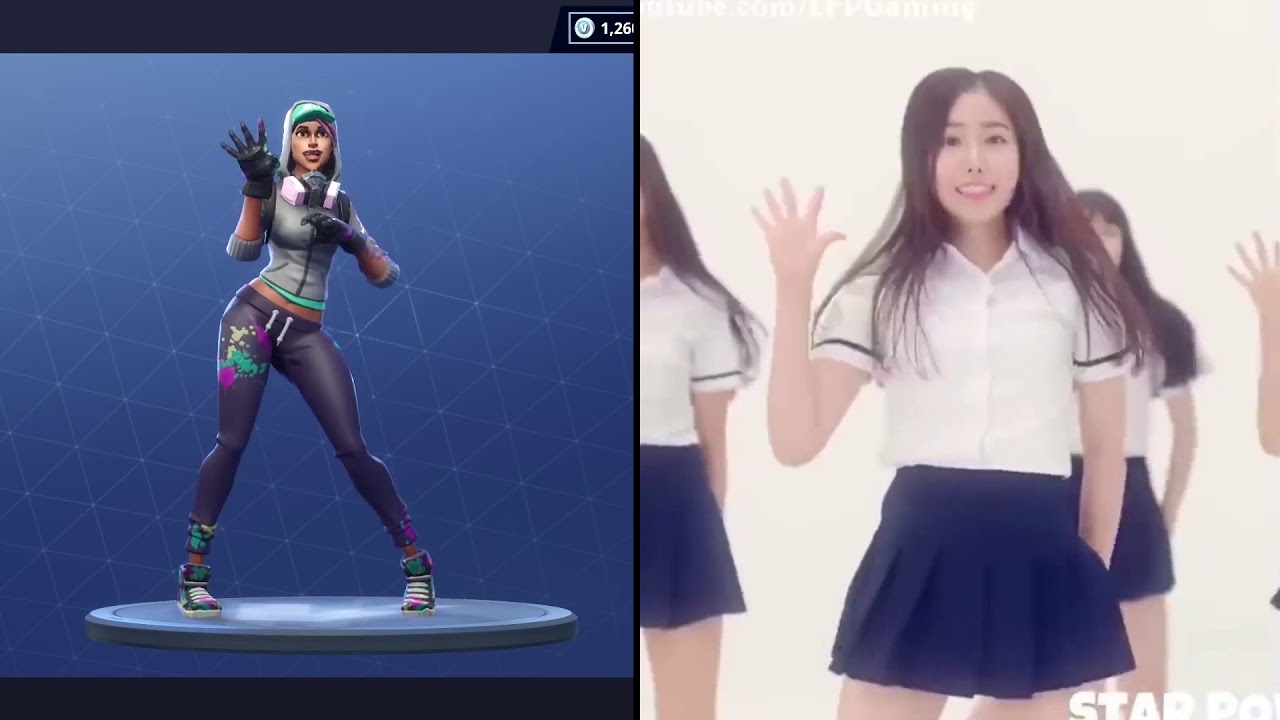 Fortnite dance - Star power | GFRIEND | K-pop