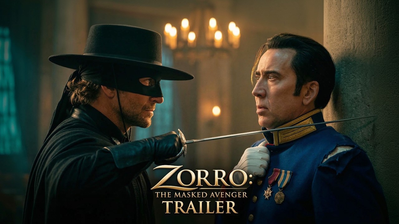 Zorro: The Masked Avenger (2026) - Bradley Cooper, Nicolas Cage | Concept Trailer