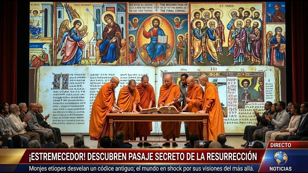 Monjes etíopes revelan un texto PROHIBIDO sobre la resurrección… ¡da escalofríos!