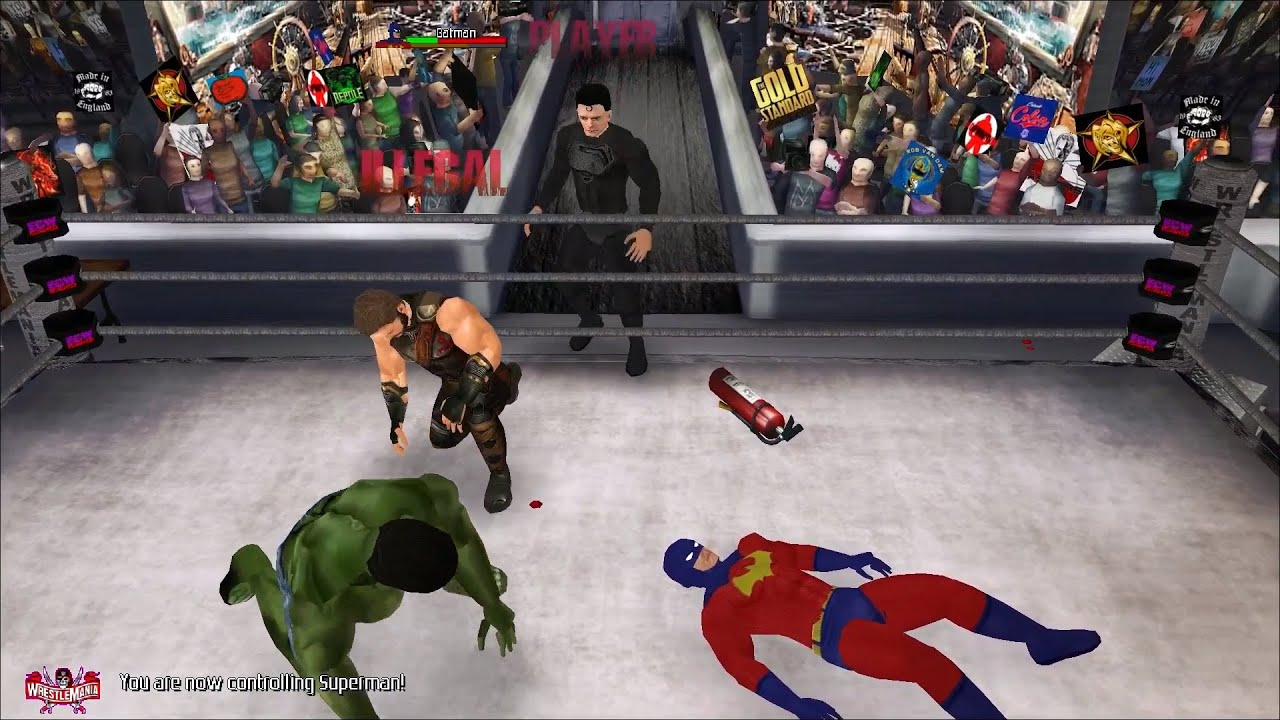 Marvel Revengers vs DC Justice League Epic Fight Wrestling MPire