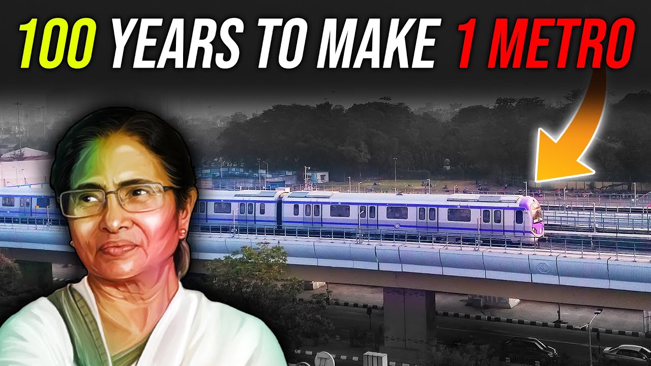 Why KOLKATA METRO Is Most DELAYED Metro in the WORLD