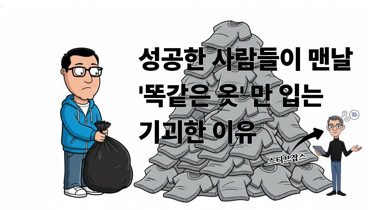 성공한 사람들이 맨날 ‘똑같은 옷’만 입는 기괴한 이유!