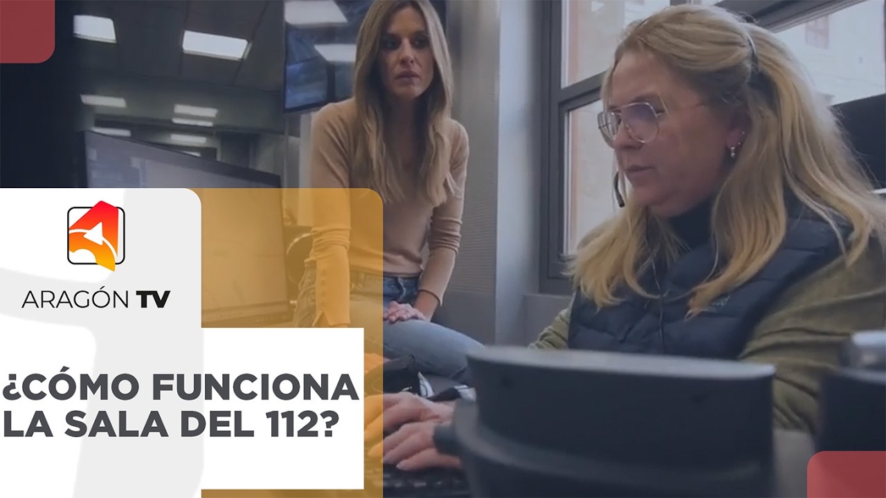 ¿Cómo funciona la sala de operadores telefónicos del 112Aragon? ☎️