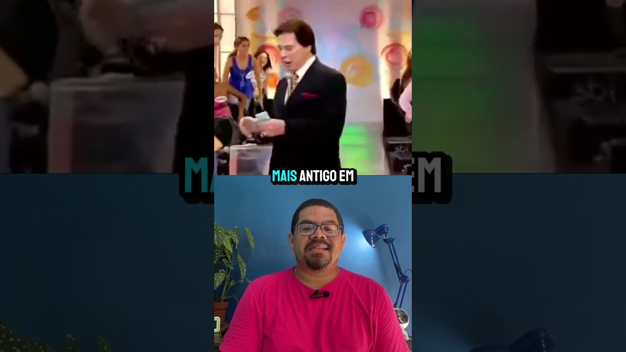 🧑🏻‍💼💵 O PROGRAMA DE TELEVISÃO MAIS ANTIGO DO BRASIL
