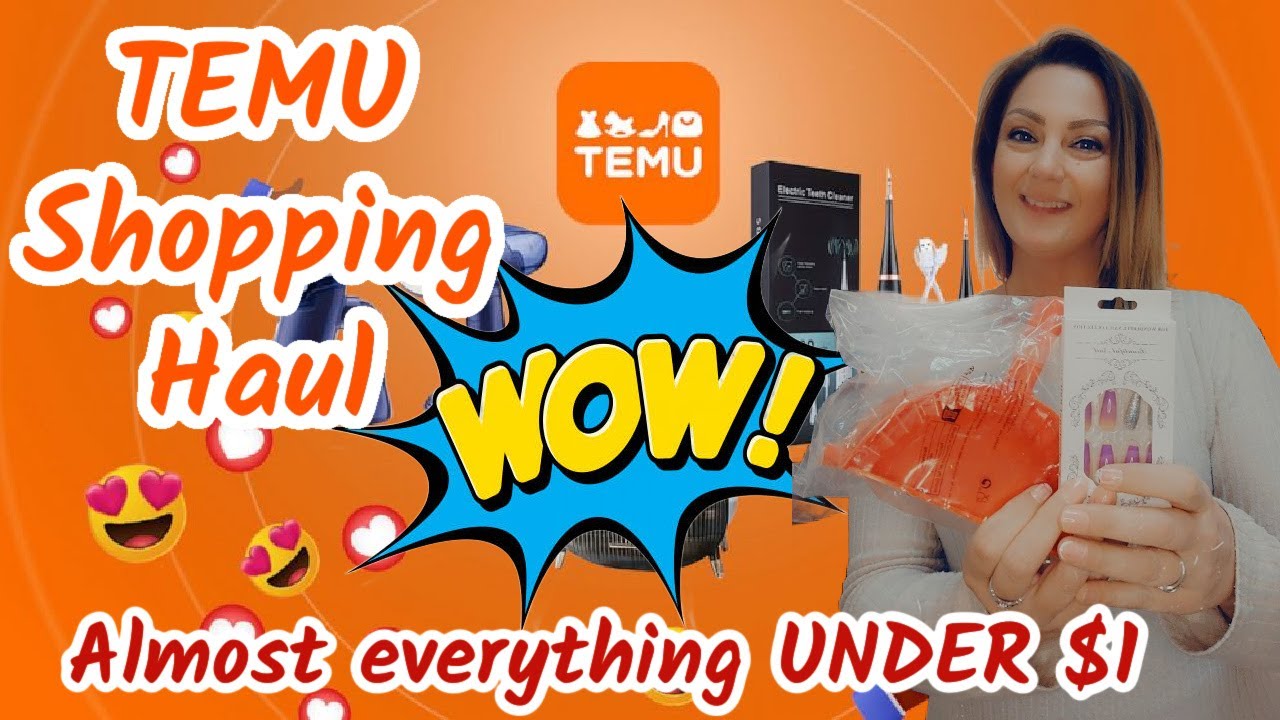 Brand NEW Temu Haul!! Almost everything UNDER $1!! Come check this out!
