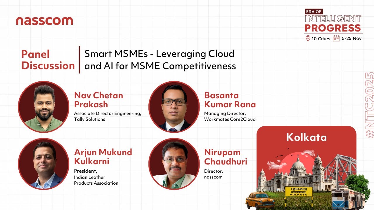 Smart MSMEs - Leveraging Cloud and AI for MSME Competitiveness | #NTC2025
