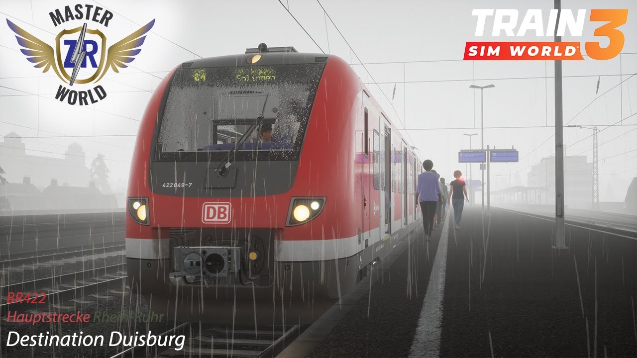 Destination Duisburg - Hauptstrecke Rhein-Ruhr - BR 422 - Train Sim World 3