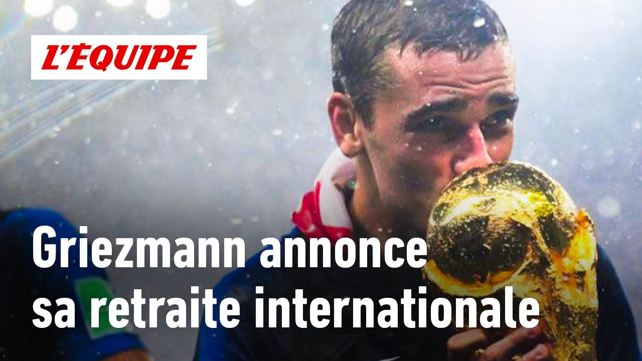 🚨Coup de tonnerre, Antoine Griezmann annonce sa retraite internationale avec l'équipe de France