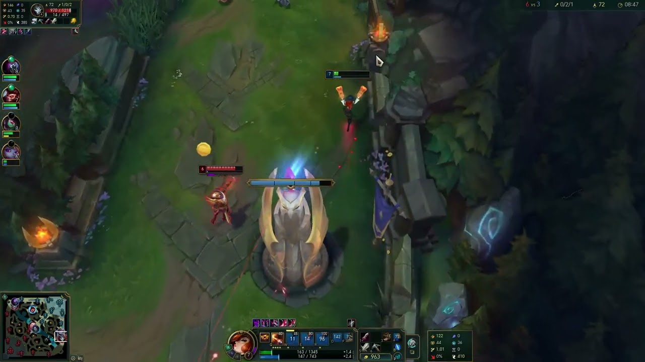 롤 솔랭 원딜 미포 LOL