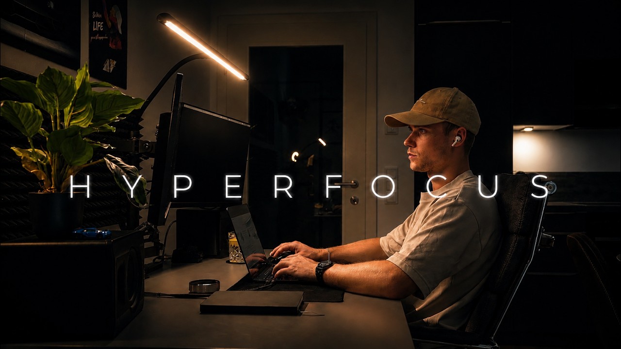 Hyperfocus | LOCK IN for 3 Hours | Deep Work Study With Me (Pomodoro 50/10)