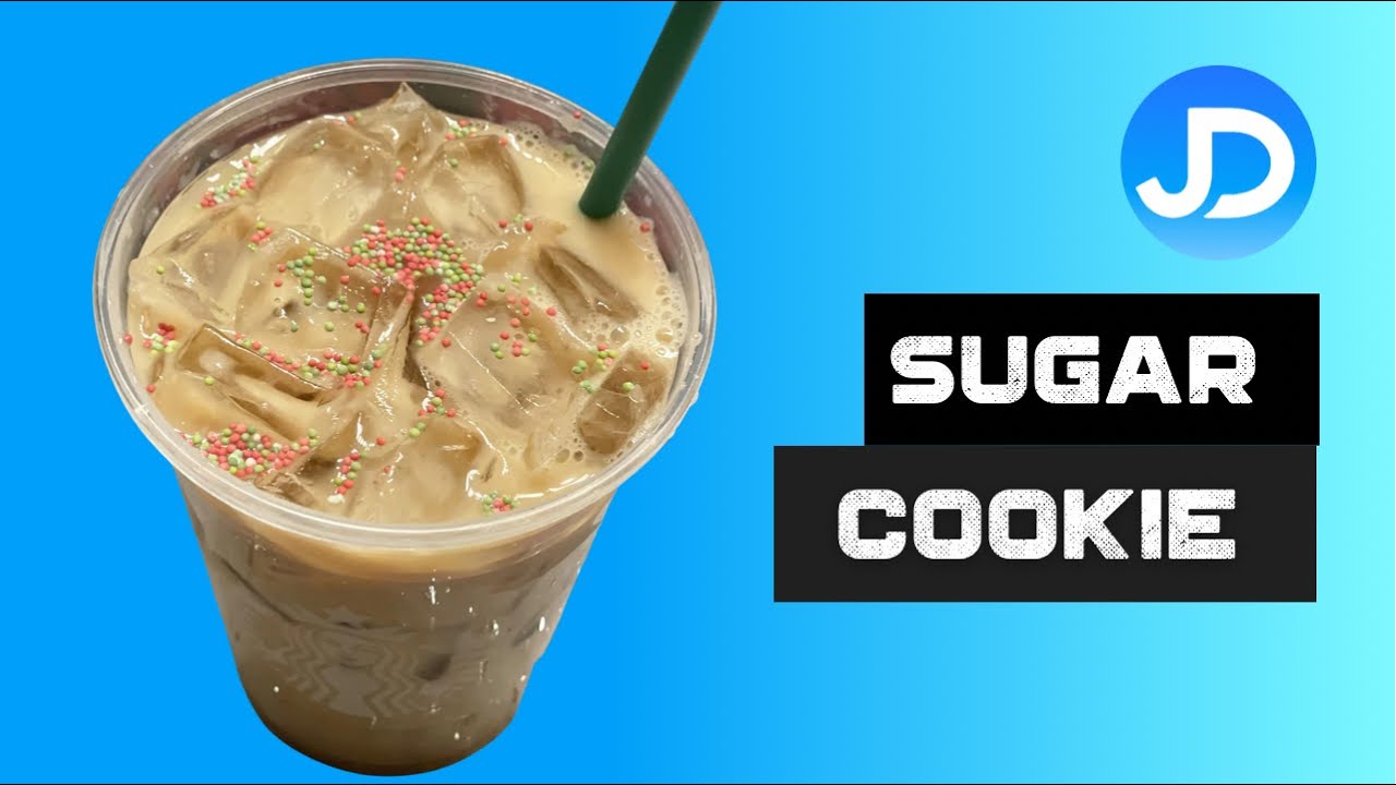 Starbucks Iced Sugar Cookie Latte review