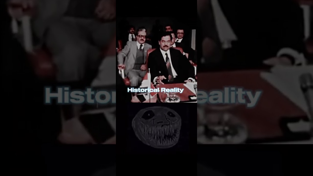 Powerful leader of the world history, Saddam Hussein, Historical reality #iraq #history #trending