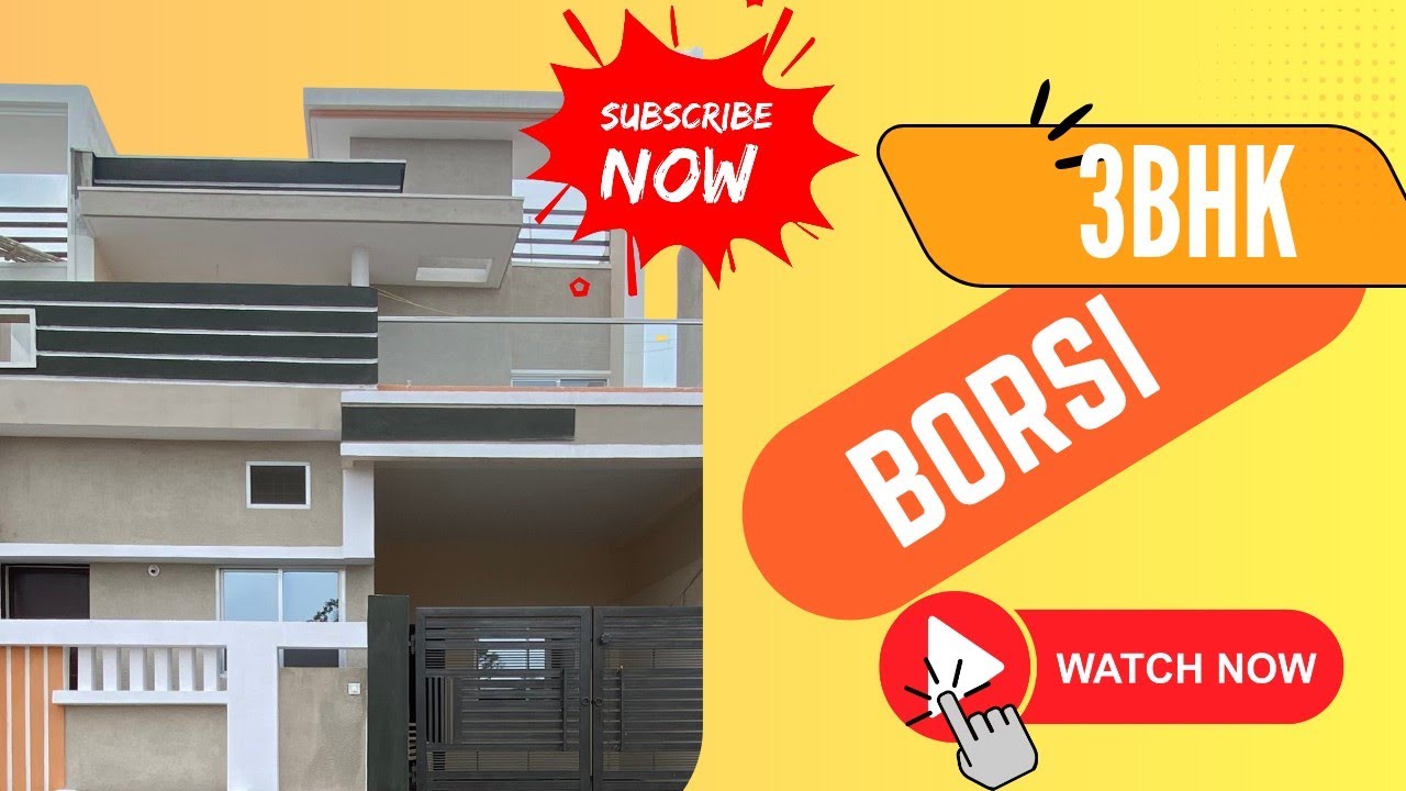 Beautiful 3BHK House For Your Beautiful Family ❤️ In Borsi | Durg | Chhattisgarh 