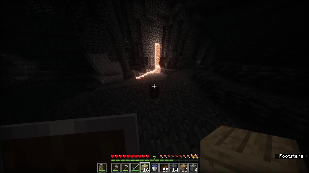 Getting jumpscared by wendigos