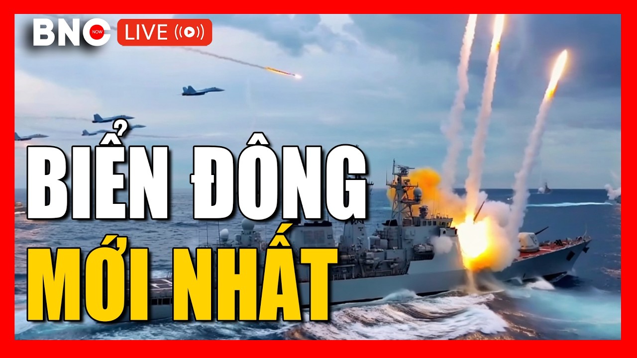 TRỰC TIẾP Biển Đông: Nóng: Mỹ-Đài 