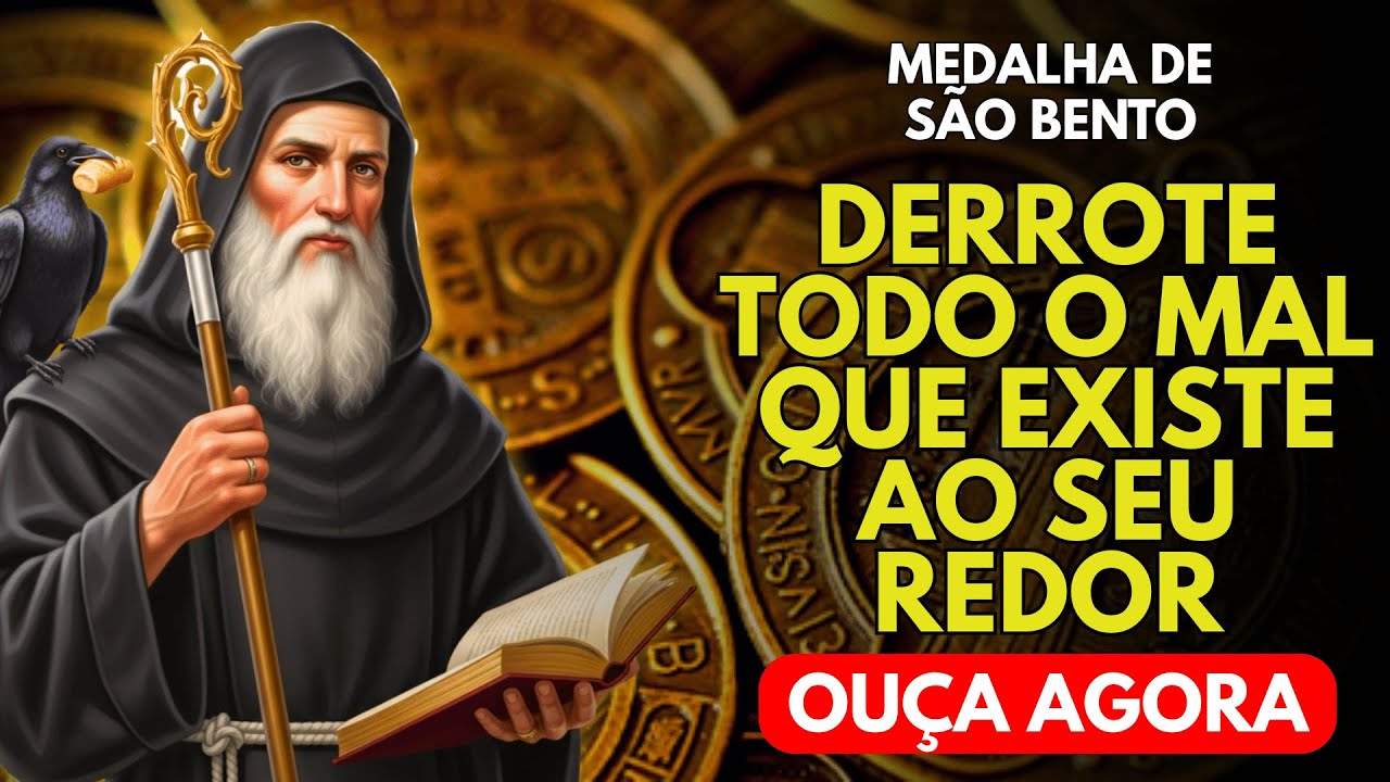 Você PRECISA OUVIR ISSO AGORA e garanto que afastará o mal da sua vida, Clamor à São Bento