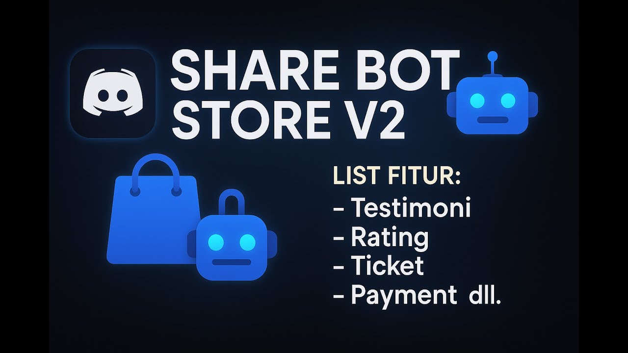 [SHARE] BOT DISCORD STORE V2