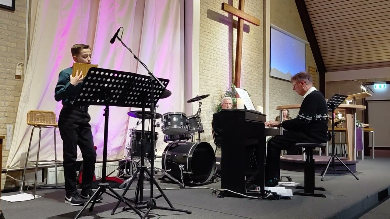 Ave Maria, panfluit/piano/orgel 4e Advent 2025