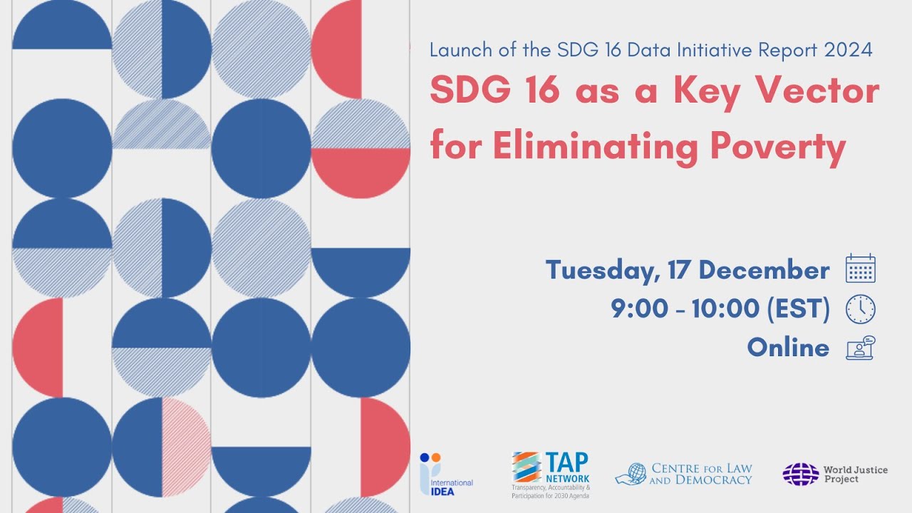 SDG 16 as a Key Vector for Eliminating Poverty