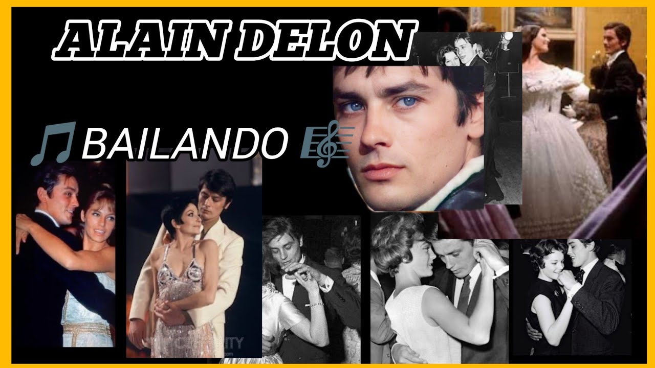 ALAIN DELON BAILANDO 