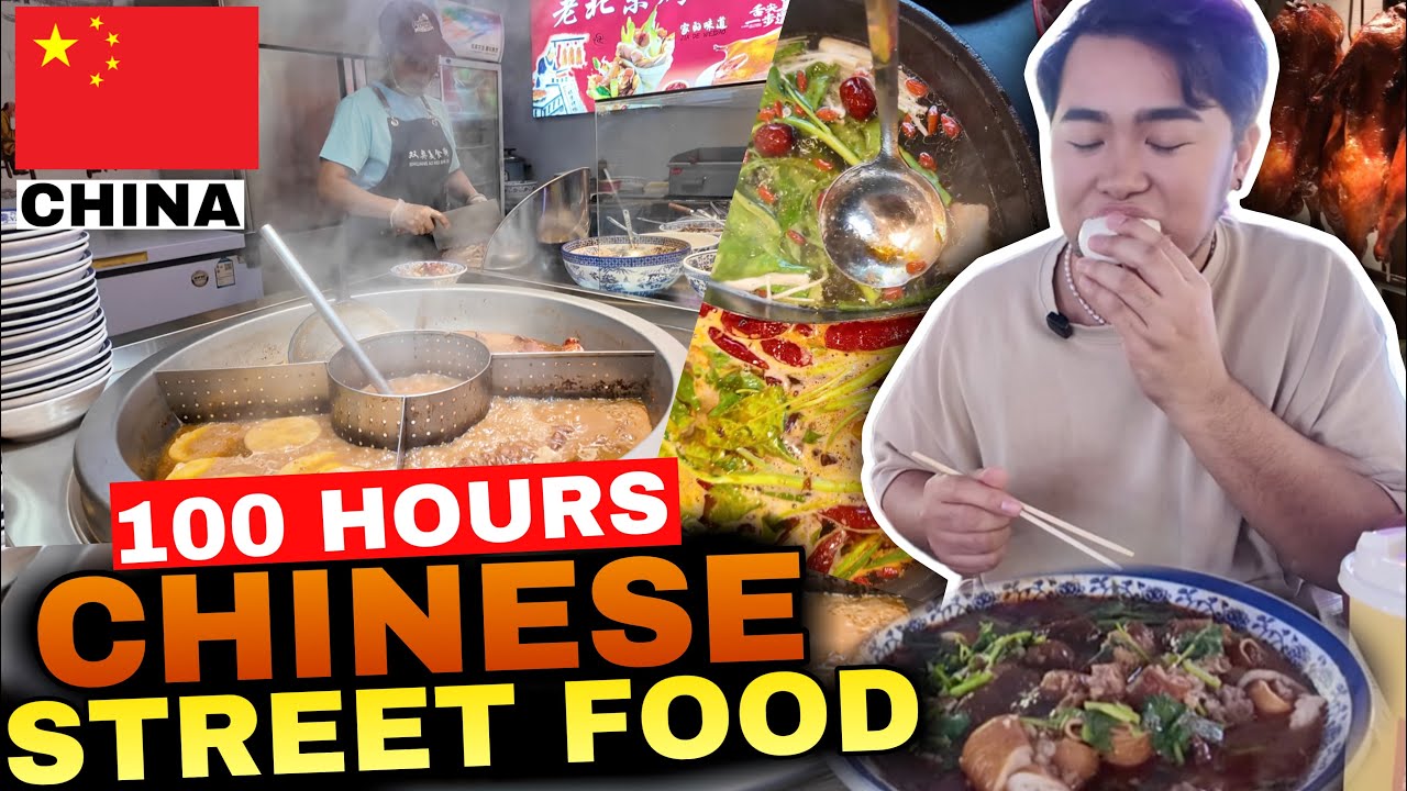 100 HOURS EATING REAL CHINESE FOOD IN CHINA 🇨🇳