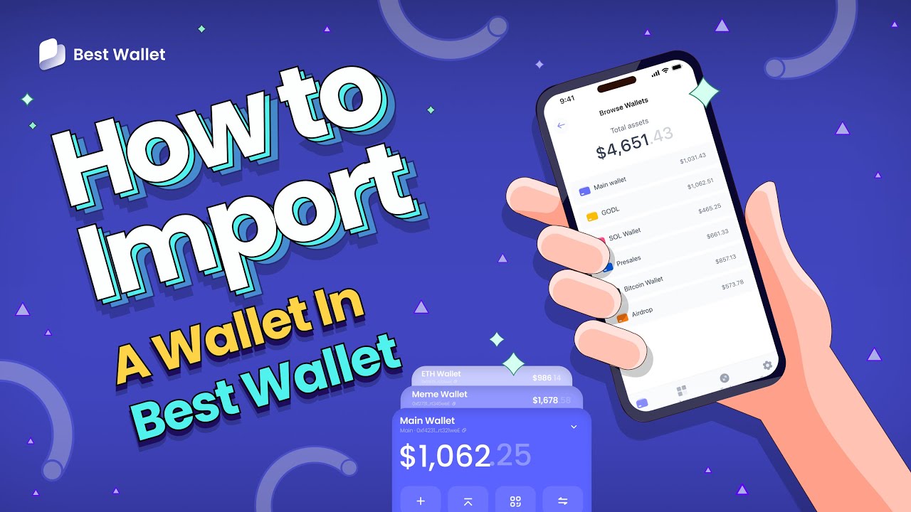 How To Import Another Wallet in Best Wallet