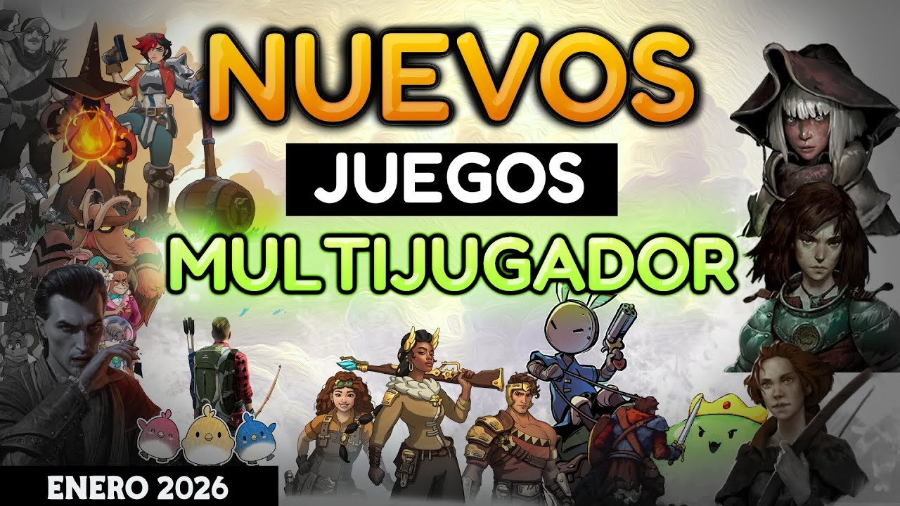 Los Mejores Juegos Multijugador ONLINE y LOCAL para PC de Enero 2026