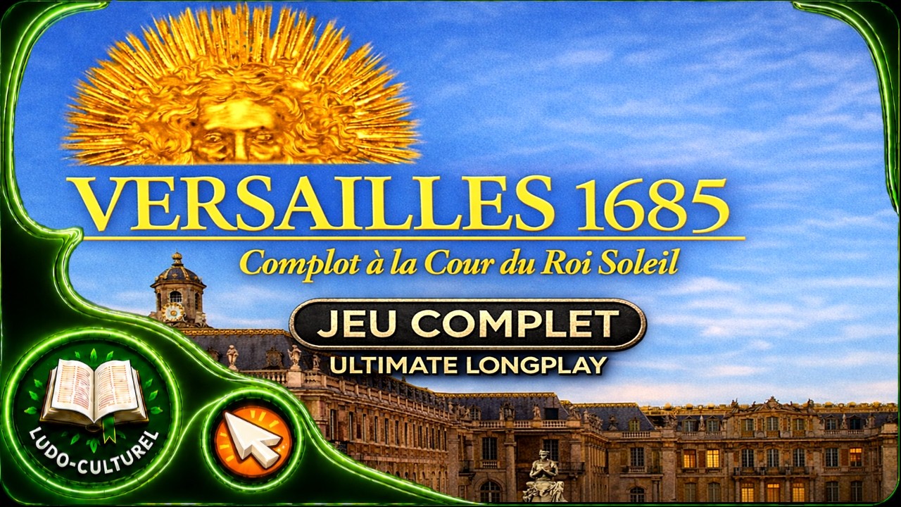 🔆VERSAILLES | Le Point'n'Click le plus ROYAL des 90’s ! 👑 Let's Play FR (Jeu Complet No Commentary)