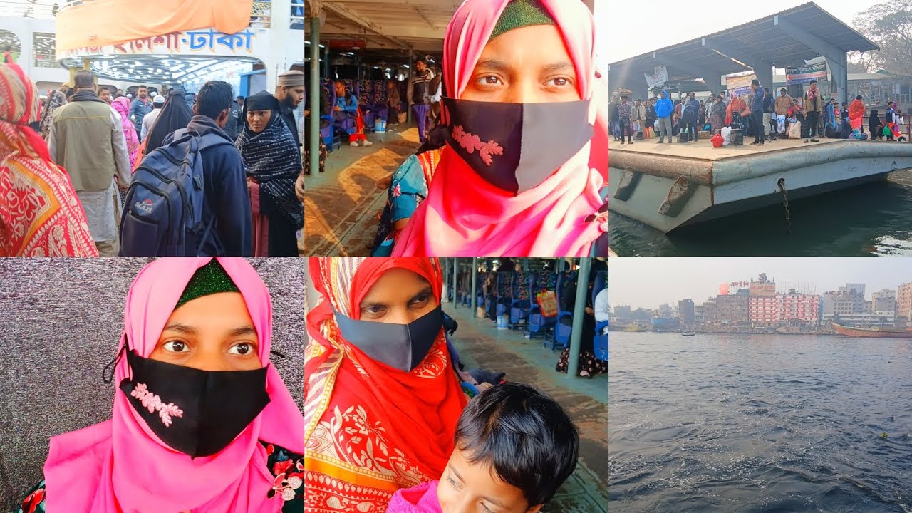 অনেক বছর পরে লঞ্চে চড়ে বাড়িতে আসলাম খুব ভালো লেগেছে দুনিয়াতে এখনো ভালো মানুষ আছে 🥰