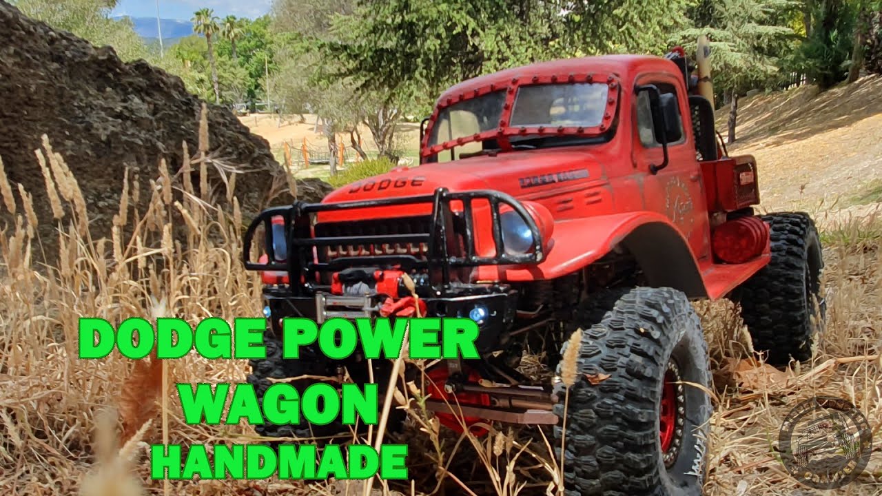 DODGE POWER WAGON RC 1/10 HANDMADE CUSTOMIZED