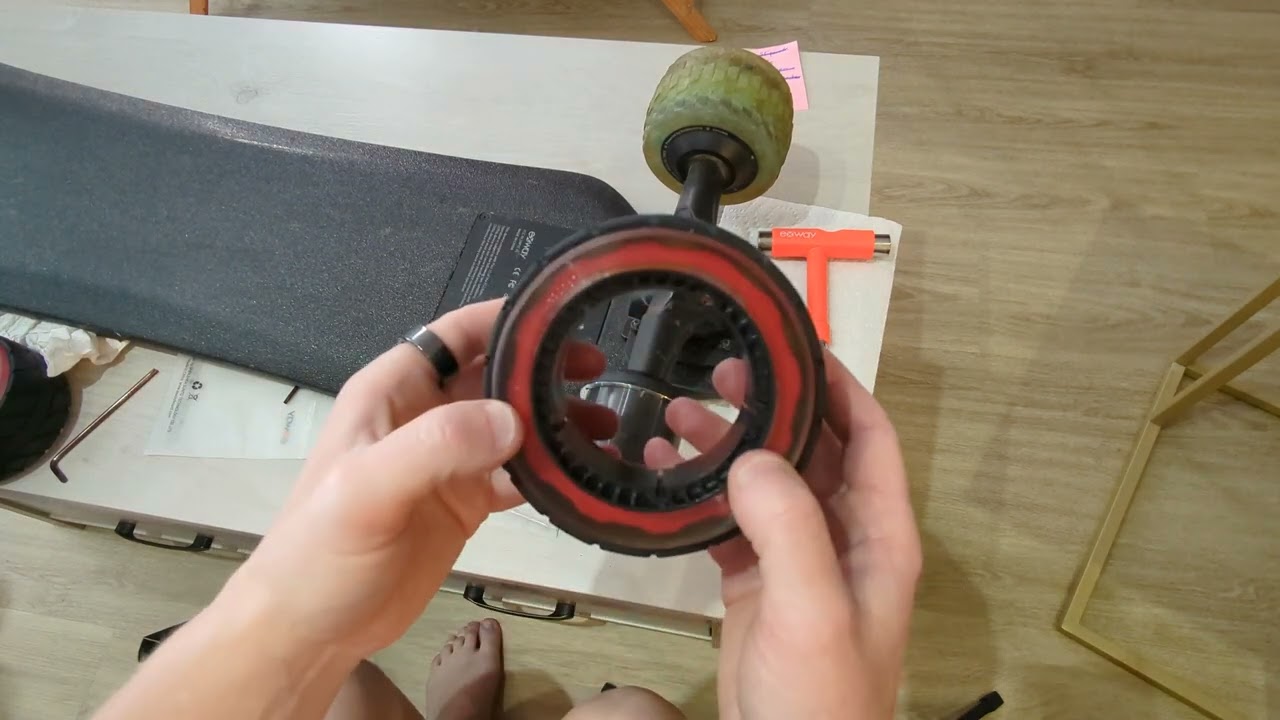 How to install Cloudwheel 110R Rovers on Exway X1 Max Hub Drive