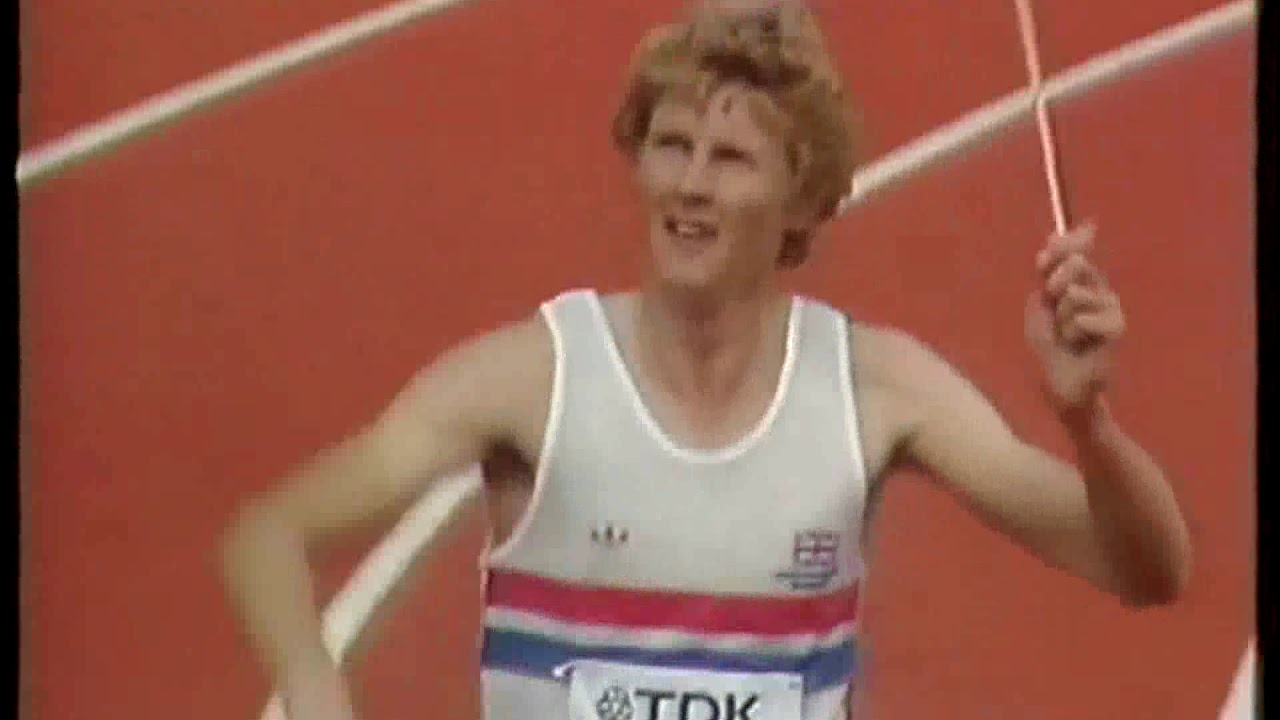 Steve Cram  Steve Ovett   World Athletics 1,500m Final, Helsinki 1983