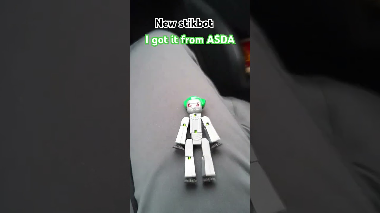 New stikbot #thickofit #stikbot #Asda #jokershorts