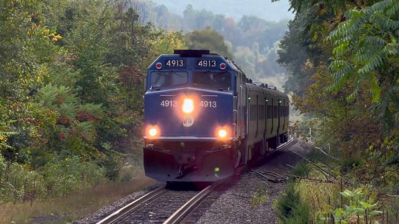 Classic Diesels in Autumn: Harriman Railfanning on the Port Jervis Line
