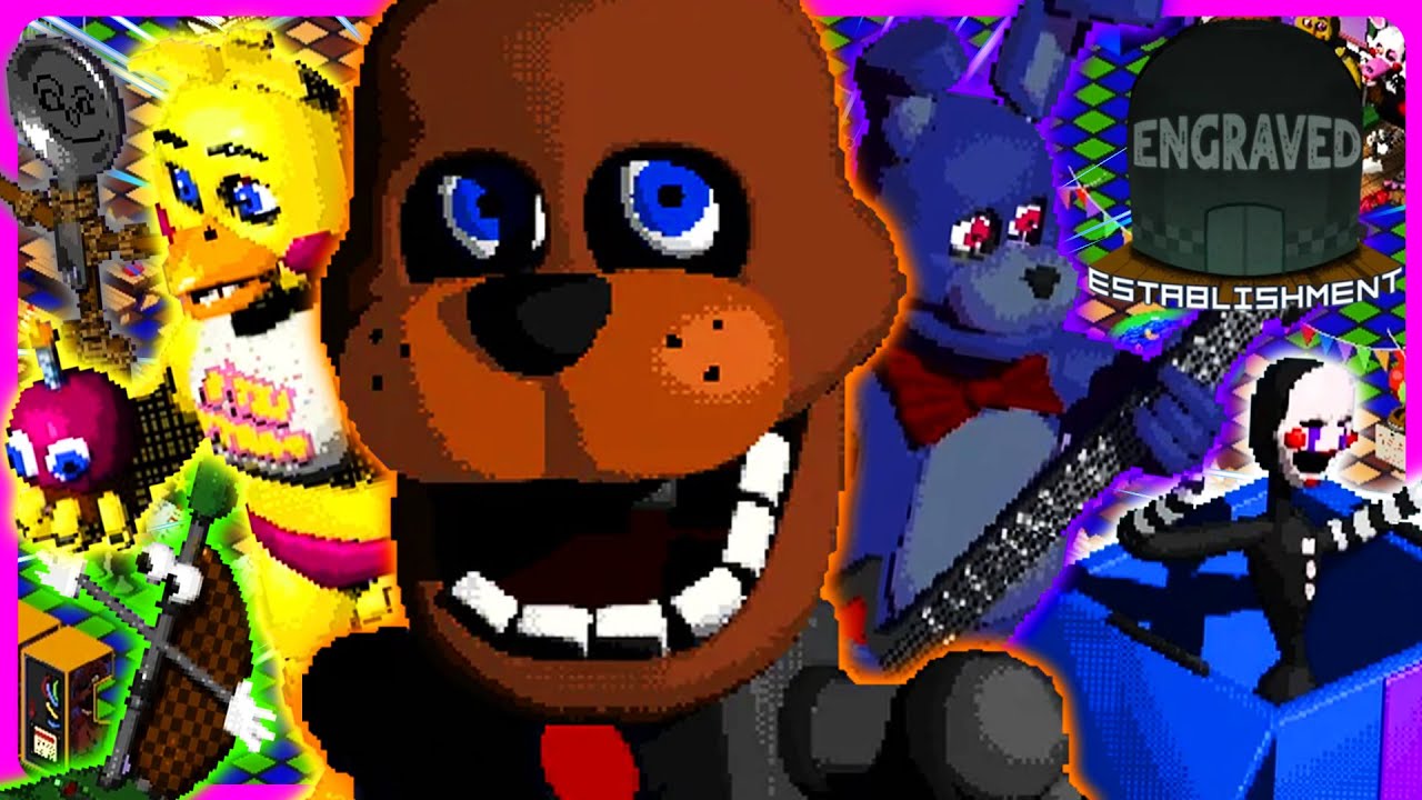 Engraved Establishment | Defending My Pizzeria From An Animatronic INVASION! [Part 1]