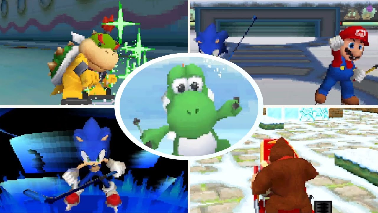 Mario & Sonic at the Olympic Winter Games (DS) - All Dream Events