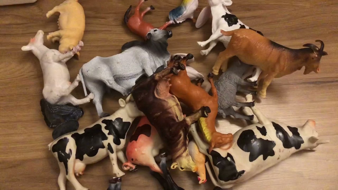 Farm animal toys #cow #farm #animals  #toys