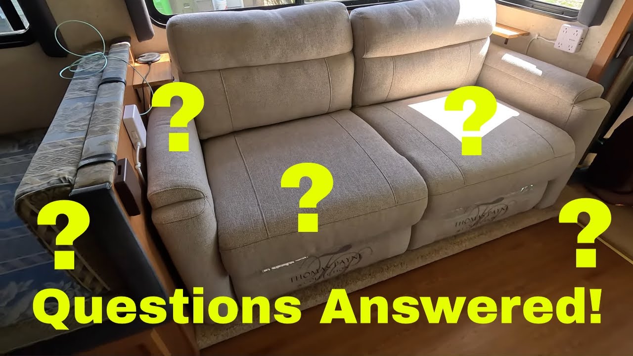 Thomas Payne RV Sofa - Questions Answered