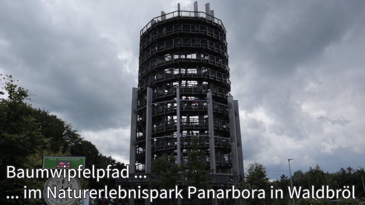 Baumwipfelpfad - im Naturerlebnispark Panarbora in Waldbr&ouml;l