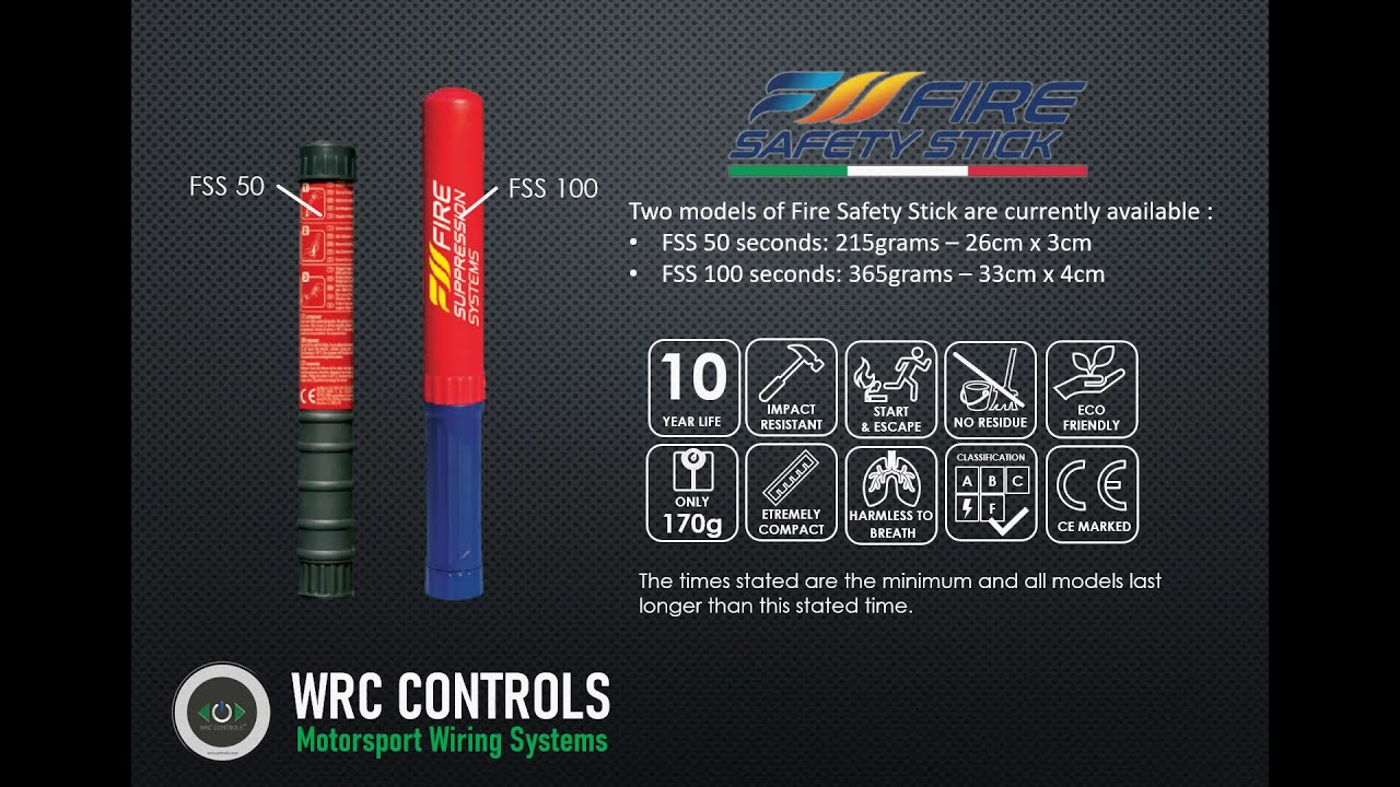 WRC Controls , Fire Safety Stick - more information