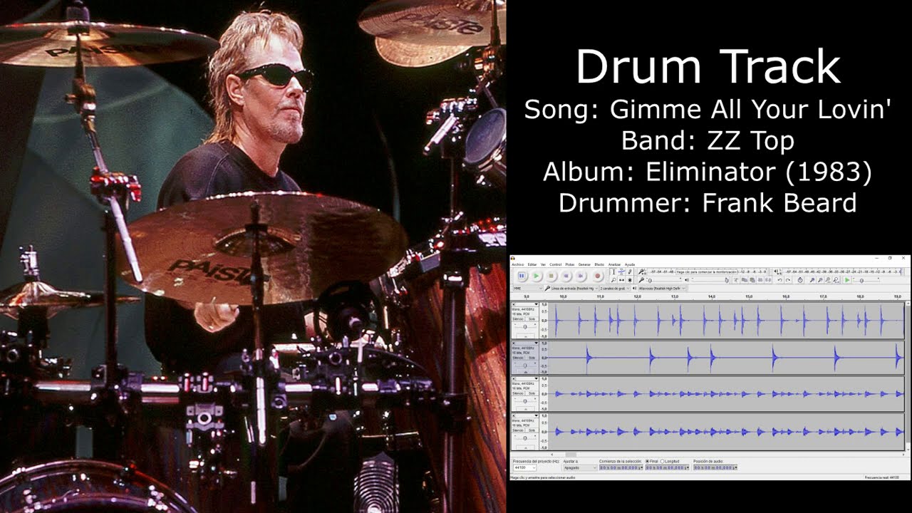 Gimme All Your Lovin' (ZZ Top) • Drum Track