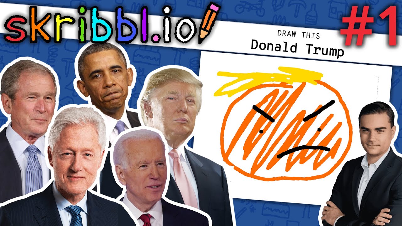 US Presidents Play SKRIBBL.IO 1