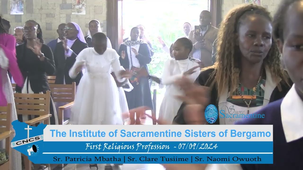 Sacramentine Sisters of Bergamo  - First Profession