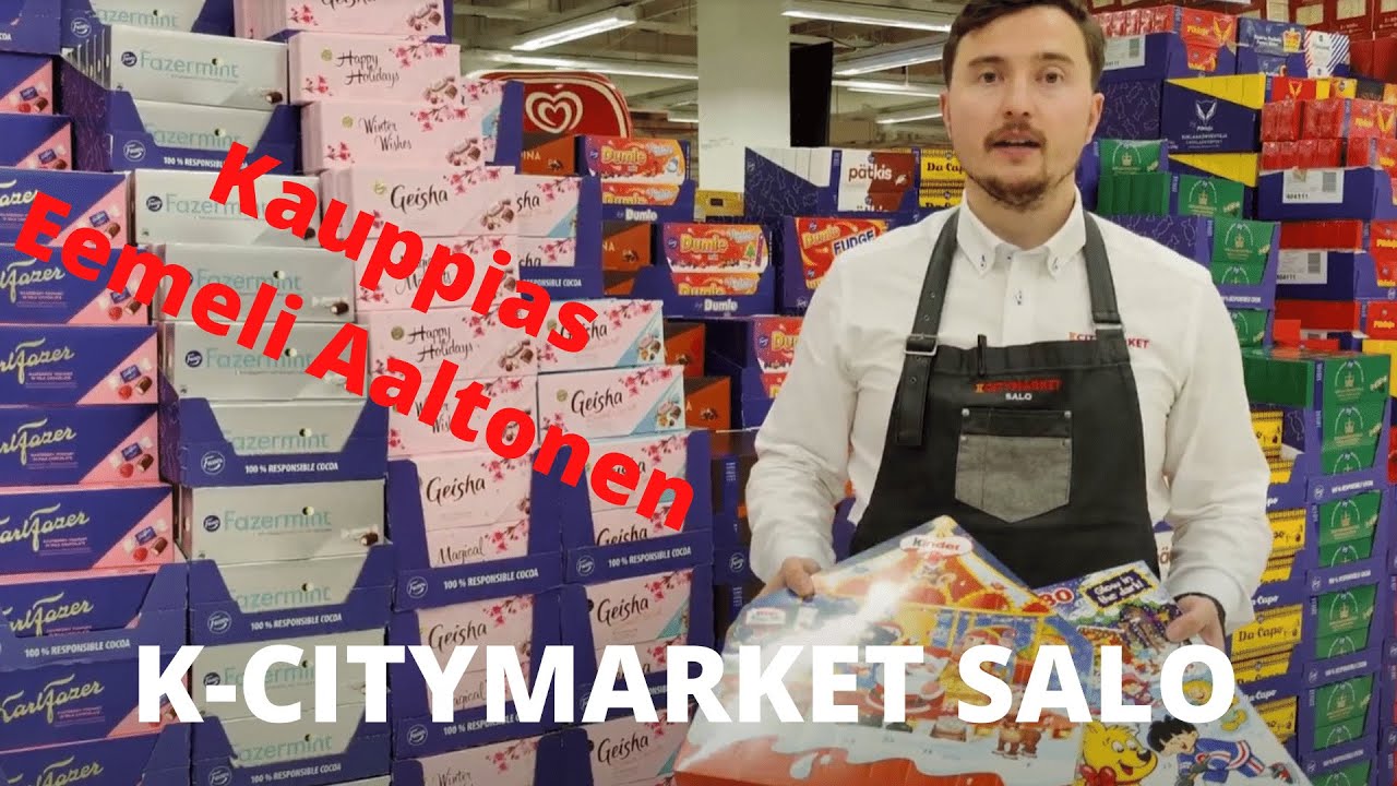 Eemeli Aaltonen, Salon K-Citymarket kauppias esittäytyy