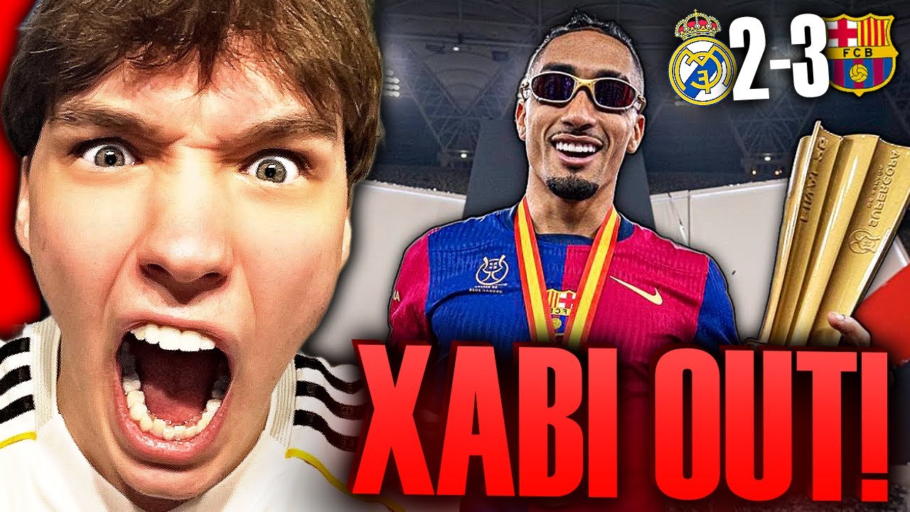 [RANT] XABI OUT AND END THE SEASON! Real Madrid 2-3 Barcelona I El Clasico Reaction