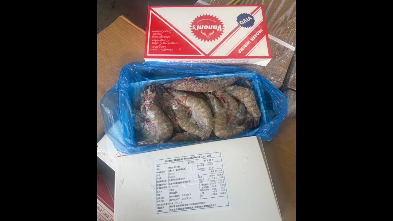 直播0130麻豆也有大戶了 最大白蝦霸氣買整箱～麻豆第五市場中正路80-10號 士官長海鮮叫賣 海鮮叫賣 海鮮拍賣 叫賣哥 seafood auction