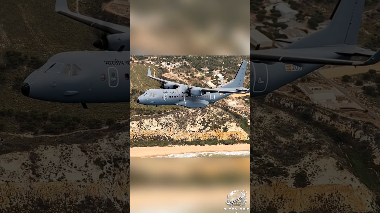 TATA Nearly to Roll Out First Made-In-India C295!!#short#defencenews#C295#aircraft