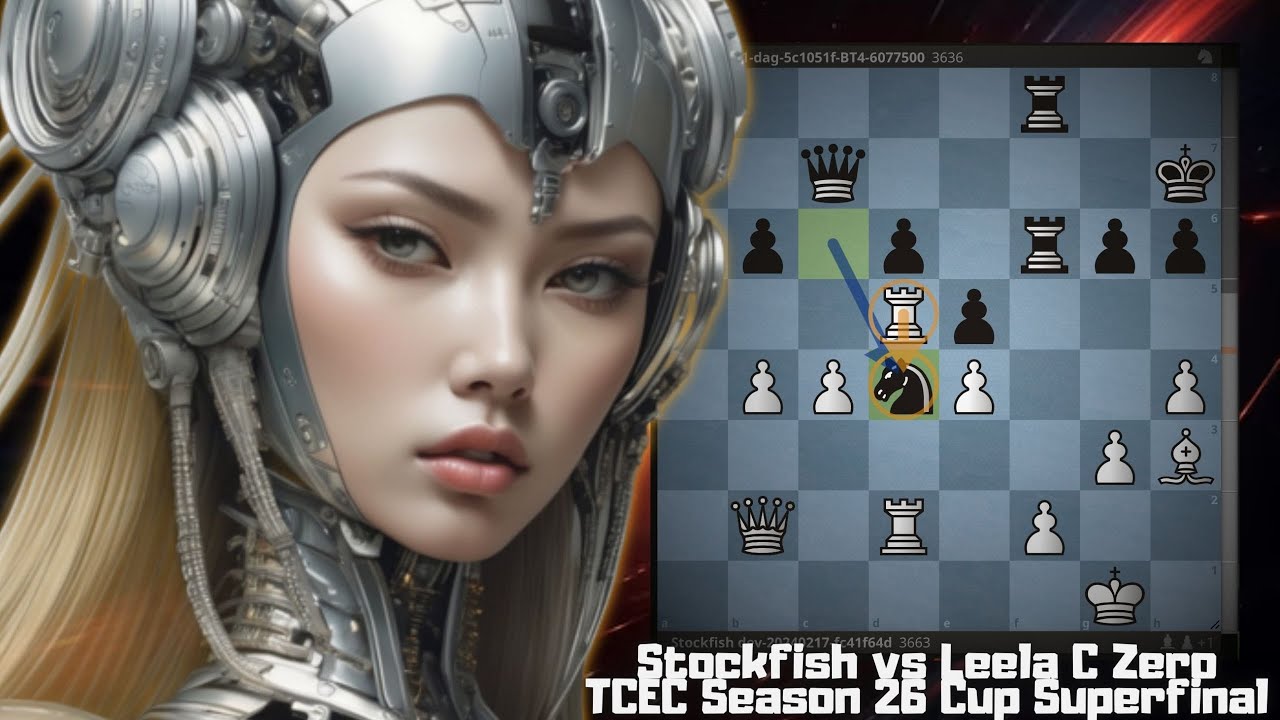 Ai Kasparov vs Ai Karpov! - Stockfish vs Leela C Zero - TCEC Season 26 Cup Superfinal