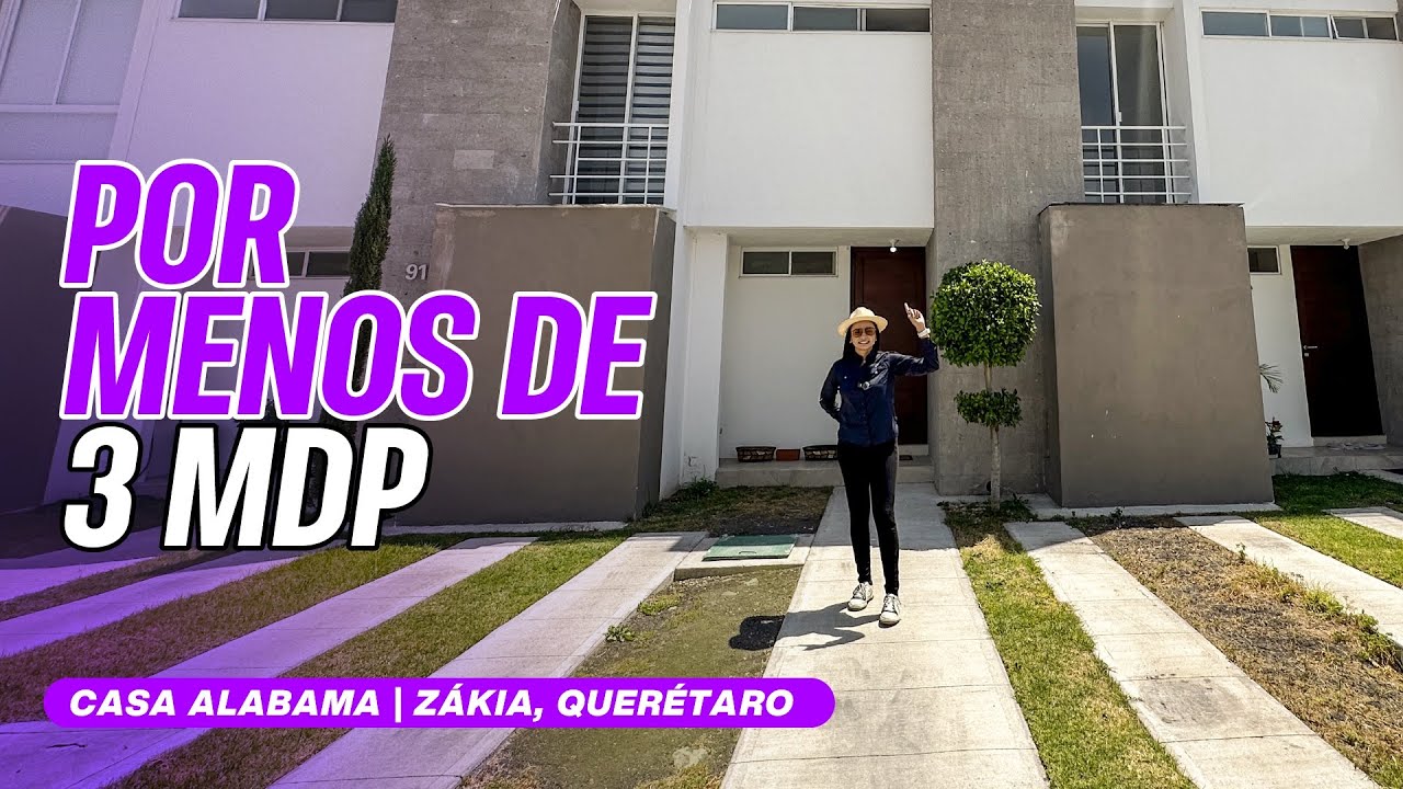 &iexcl;Buenos ESPACIOS por MENOS de $3 MDP! | $2,350,000 | Casa ALABAMA Zakia QUER&Eacute;TARO