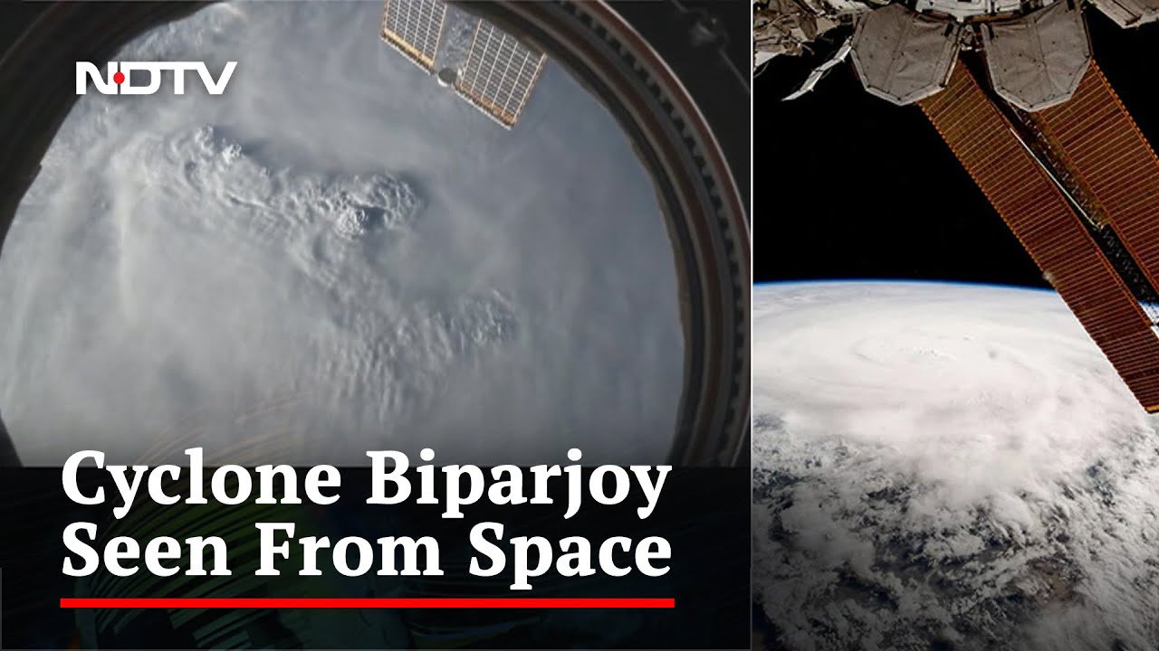 Cyclone Biparjoy News: Astronaut Captures Cyclone Biparjoy From Space Station